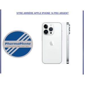 VITRE ARRIÈRE APPLE IPHONE 13 SILVER