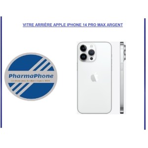 VITRE ARRIÈRE APPLE IPHONE 13 SILVER
