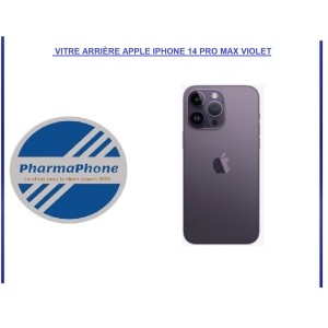 VITRE ARRIÈRE APPLE IPHONE 13 SILVER