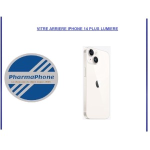 VITRE ARRIÈRE APPLE IPHONE 13 BLEU
