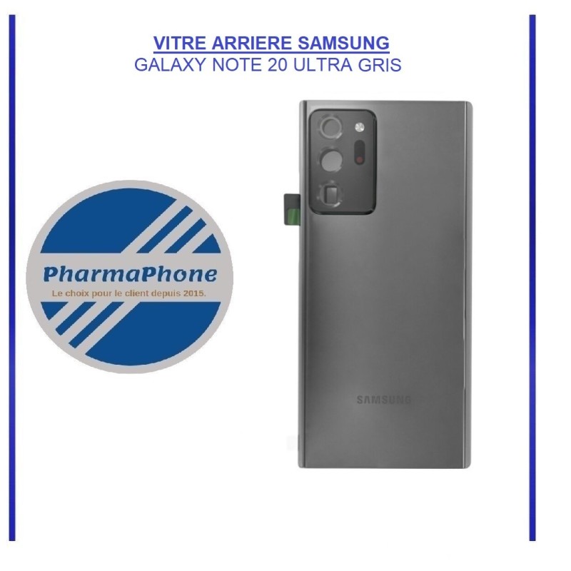VITRE ARRIERE SAMSUNG GALAXY NOTE 20 ULTRA BLEU