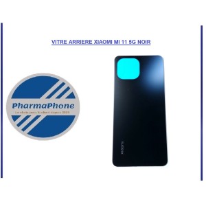 VITRE ARRIERE XIAOMI MI 11 5G NOIR