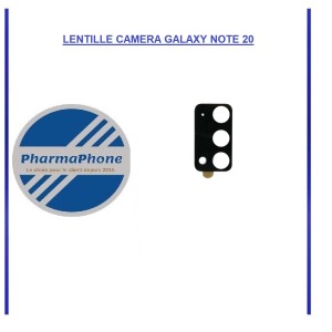 LENTILLE CAMERA GALAXY NOTE 20