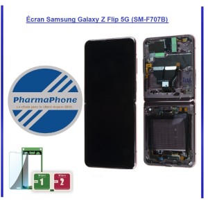 Écran Samsung Galaxy Z Flip 5G (SM-F707B) BRONZE Châssis Origine