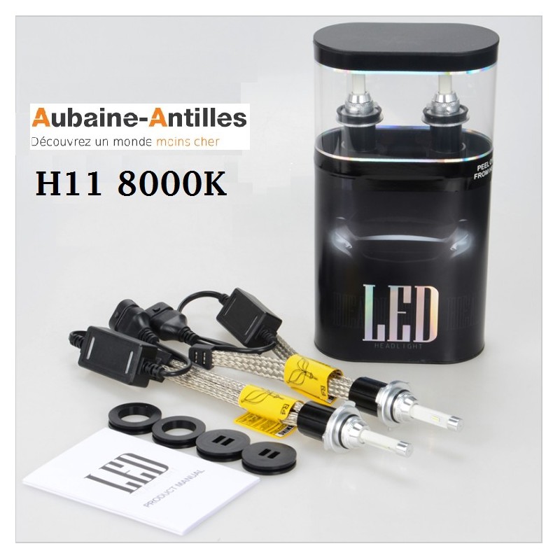 Kit H11 Xenon LED 8000K Kit H11 Xenon LED 8000K