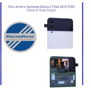 Vitre arrière HAUT Samsung Galaxy Z FLIP 4 (F721)