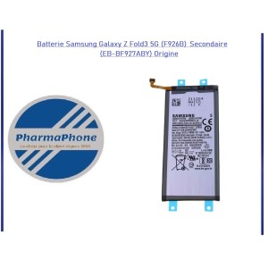 BATTERIE SAMSUNG GALAXY Z FOLD 3  SECONDAIRE (F926) (EB-BF927ABY) Origine