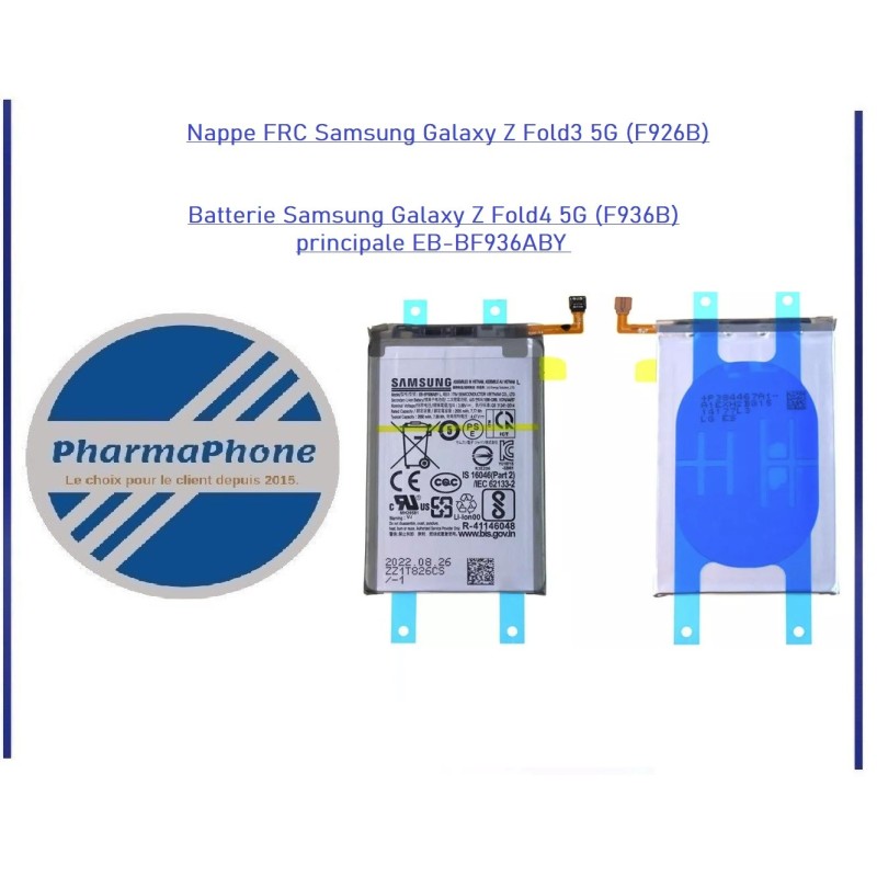 BATTERIE SAMSUNG GALAXY Z FOLD 4  Principal (F936)