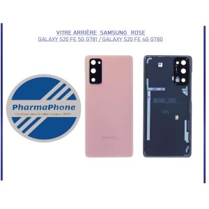 Vitre arriere ROSE Samsung Galaxy S20 (G980-G981) - EMPLACEMENT: Z2-R15-51