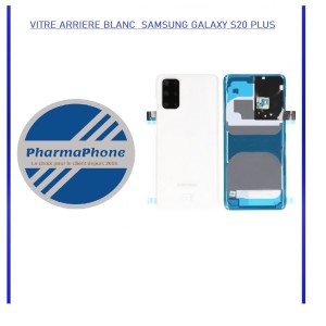 Vitre arriere BLANC Samsung Galaxy S20 PLUS