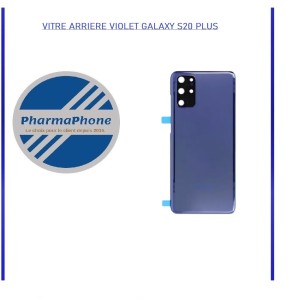 Vitre arriere BLANC Samsung Galaxy S20 PLUS