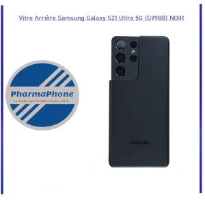 Vitre arrière Samsung Galaxy S21 PLUS NOIR - EMPLACEMENT: Z2-R15-51