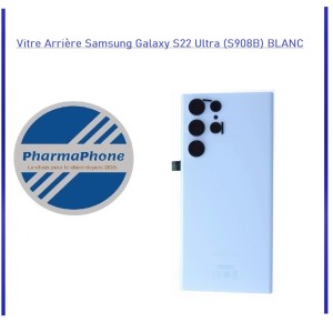 Vitre Arrière Samsung Galaxy S22 Ultra (S908B)  NOIR