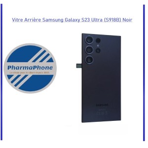 Vitre Arrière Samsung Galaxy S22 Ultra (S908B)  NOIR