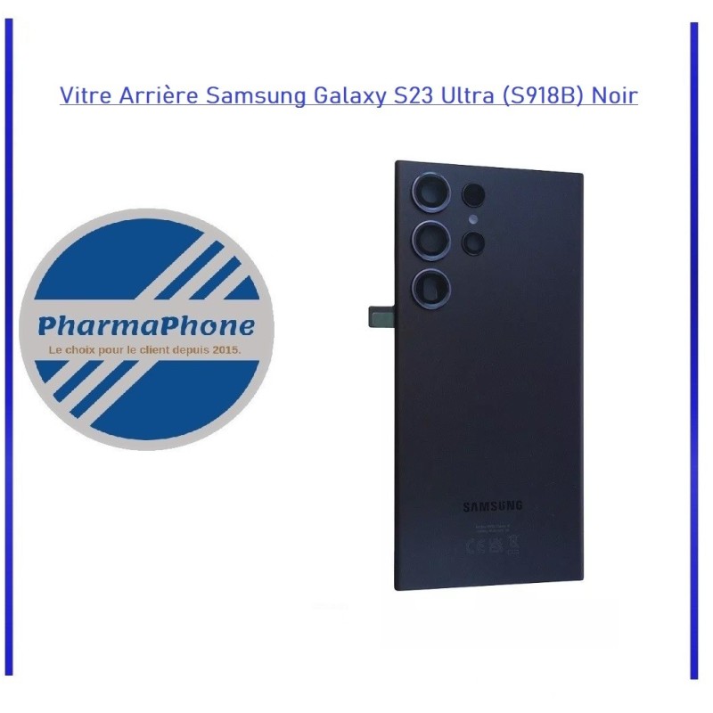 Vitre Arrière Samsung Galaxy S22 Ultra (S908B) NOIR Vitre Arrière Samsung Galaxy S22 Ultra (S908B) NOIR