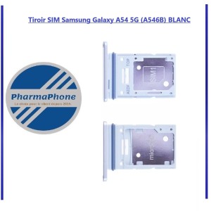Tiroir SIM Samsung Galaxy A54 5G (A546B) Noir