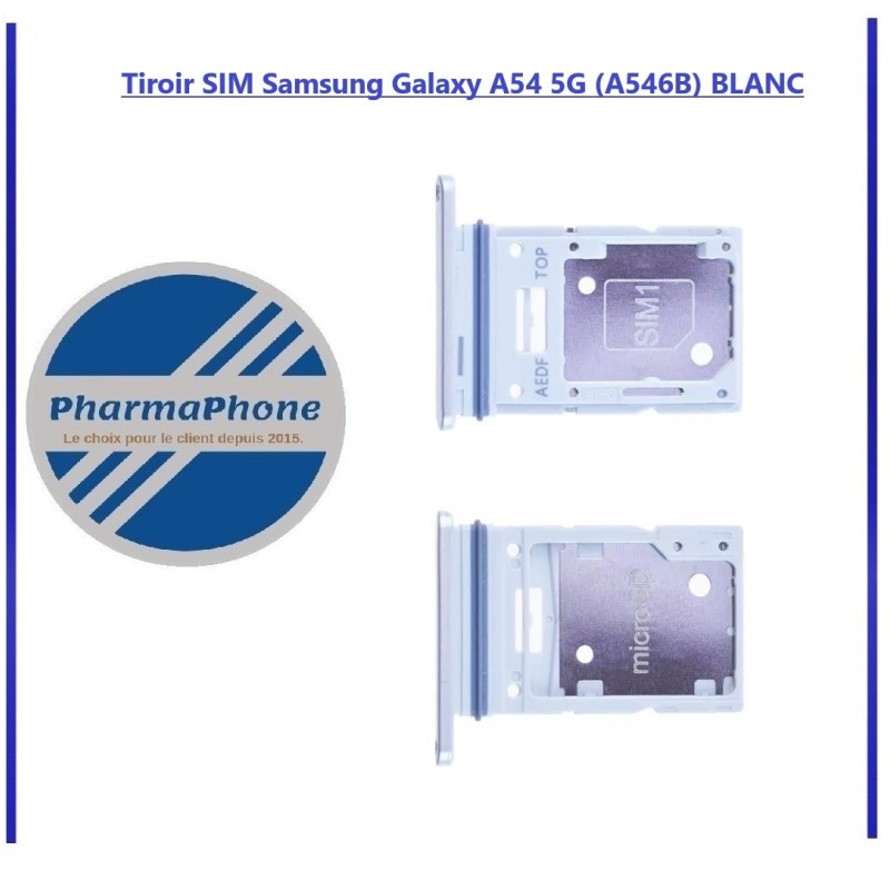 Tiroir SIM Samsung Galaxy A54 5G (A546B) Noir Tiroir SIM Samsung Galaxy A54 5G (A546B) Noir