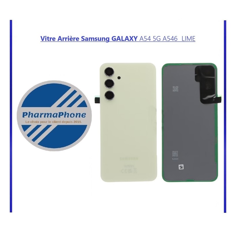Vitre Arrière Samsung GALAXY A54 5G A546  NOIR