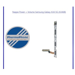 Nappe Power + Volume Samsung Galaxy A34 5G (A346B)