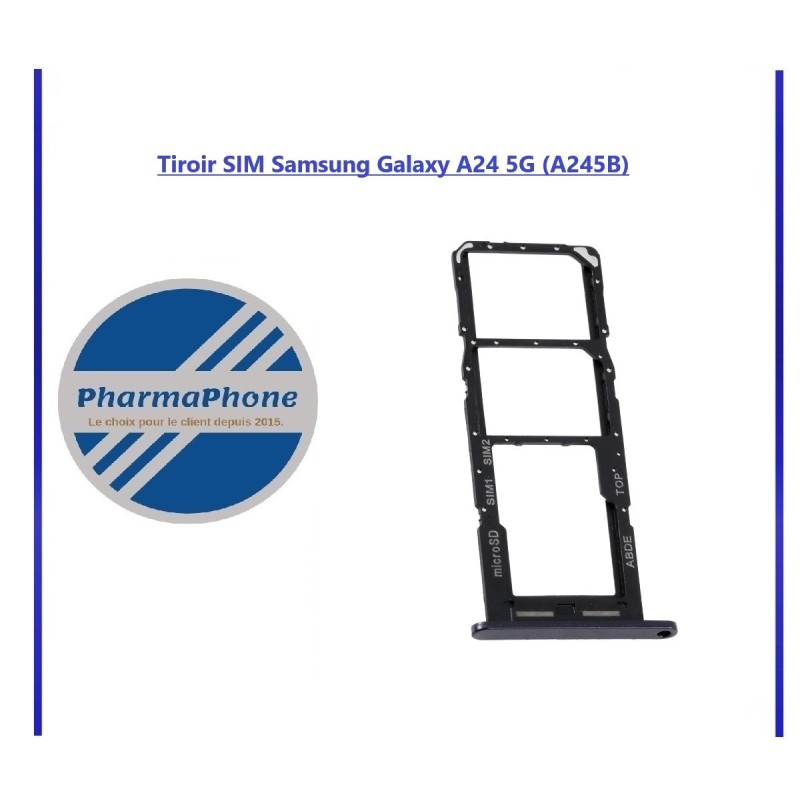 Tiroir SIM Samsung Galaxy A34 5G (A346B) Noir Tiroir SIM Samsung Galaxy A34 5G (A346B) Noir