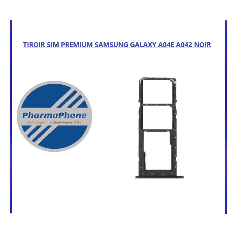 TIROIR SIM SAMSUNG GALAXY A04 A045 NOIR
