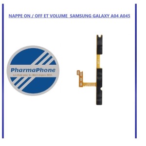 NAPPE LECTEUR  EMPREINTE  GALAXY A04 (A045F) Noir