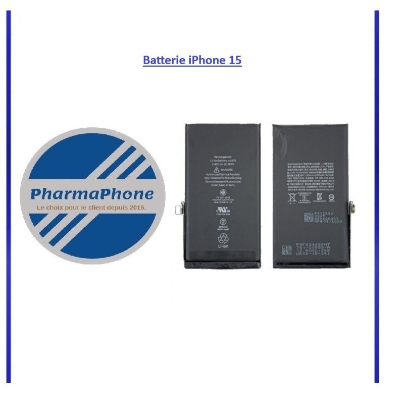 Batterie iPhone 15