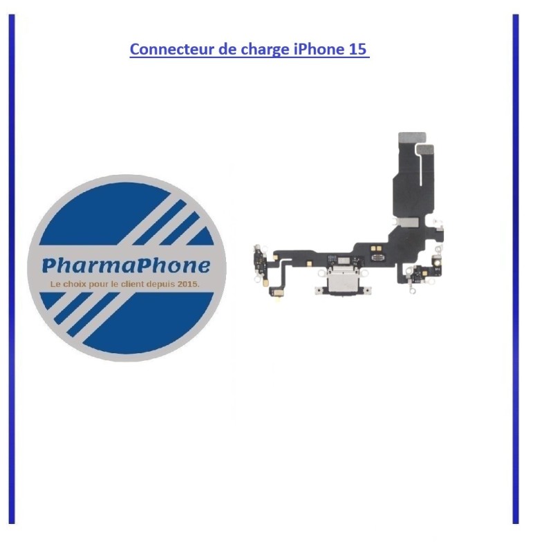 Connecteur de charge iPhone 15
