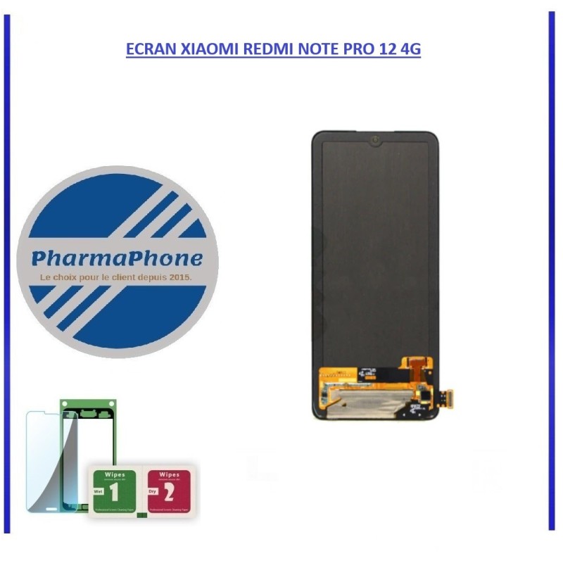 ECRAN XIAOMI REDMI NOTE 12 4G EMPLACEMENT: Z2-R03-E09