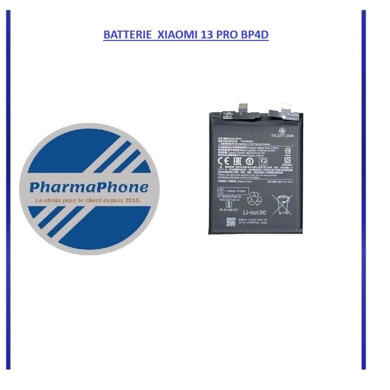 BATTERIE  XIAOMI 13 PRO BP4D