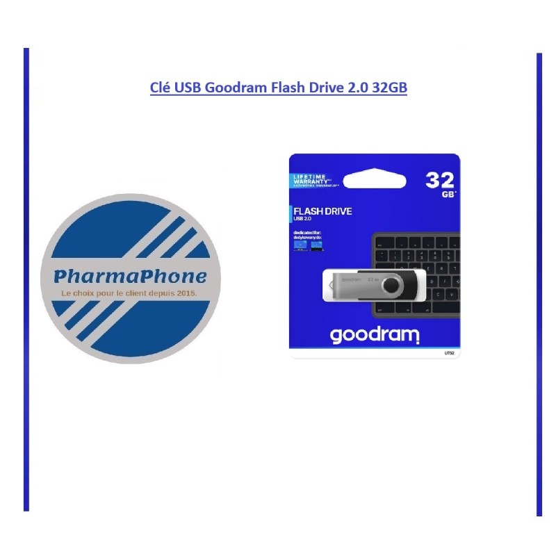 Clés USB GOODRAM Flash DRIVE  32Go USB-A