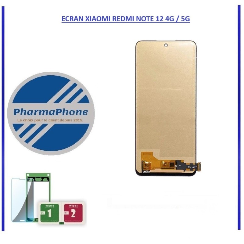 ECRAN XIAOMI REDMI NOTE 12 4G EMPLACEMENT: Z2-R03-E09