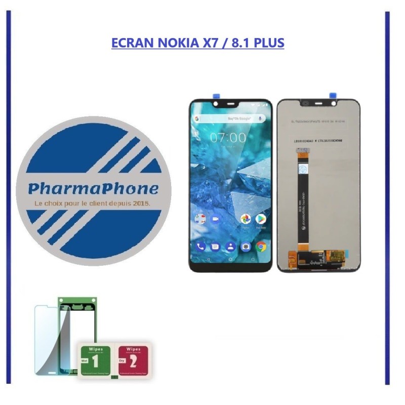 ECRAN NOKIA X7 / 8.1 PLUS - EMPLACEMENT: Z2-TIROIR 01-E09 ECRAN NOKIA X7 / 8.1 PLUS - EMPLACEMENT: Z2-TIROIR 01-E09