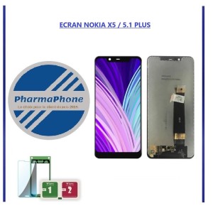 ECRAN NOKIA X5 / 5.1 PLUS  - EMPLACEMENT: Z2-TIROIR 01-E09