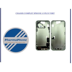 CHASSIS COMPLET IPHONE 15 VERT