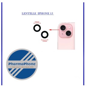 LENTILLE  IPHONE 15