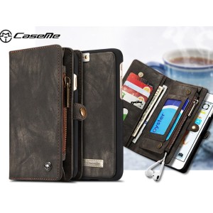 Portefeuille / Etuit iphone 6/6S Plus Simili-cuir Noir