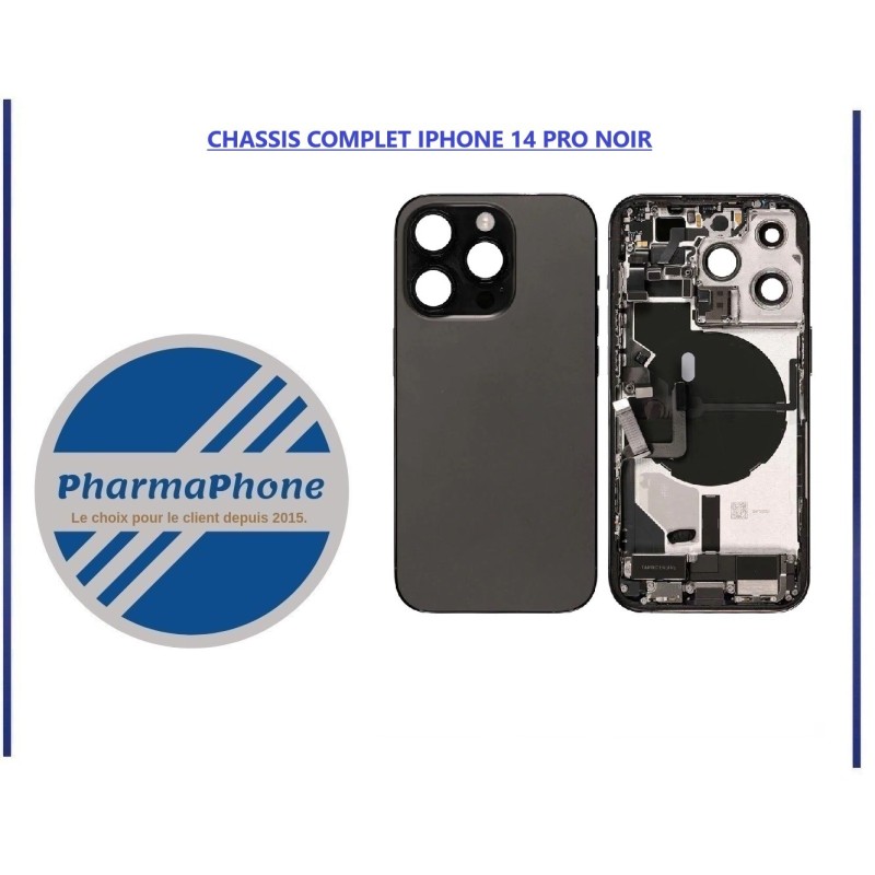 CHASSIS COMPLET IPHONE 14 PRO  NOIR