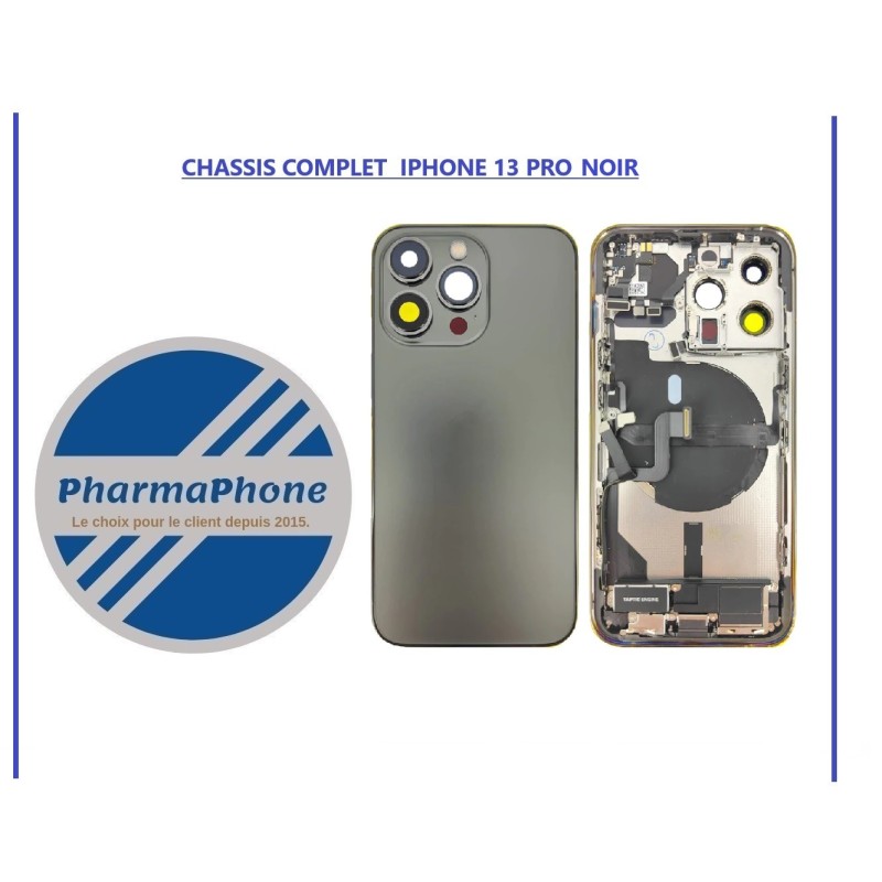 CHASSIS COMPLET IPHONE 13 PRO NOIR GRAPHITE CHASSIS COMPLET IPHONE 13 PRO NOIR GRAPHITE
