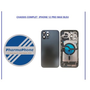 CHASSIS COMPLET  IPHONE 12 PRO MAX BLEU
