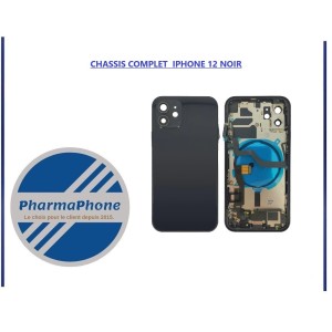 CHASSIS COMPLET  IPHONE 12 NOIR