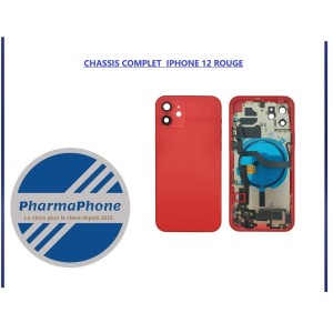 CHASSIS COMPLET  IPHONE 12 NOIR