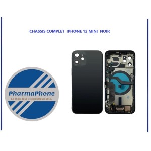 CHASSIS COMPLET  IPHONE 12 NOIR