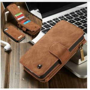 Portefeuille / Etuit iphone 6/6S Plus Simili-cuir Noir