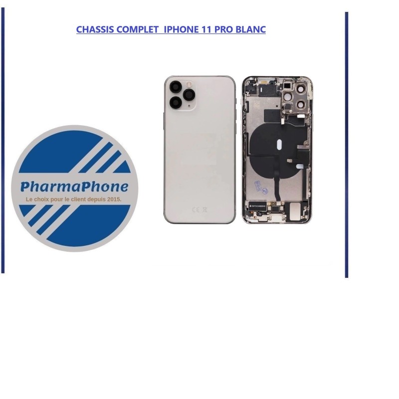 CHASSIS COMPLET IPHONE 11 PRO BLANC CHASSIS COMPLET IPHONE 11 PRO BLANC