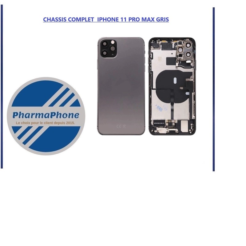 CHASSIS COMPLET IPHONE 11 PRO GRIS CHASSIS COMPLET IPHONE 11 PRO GRIS