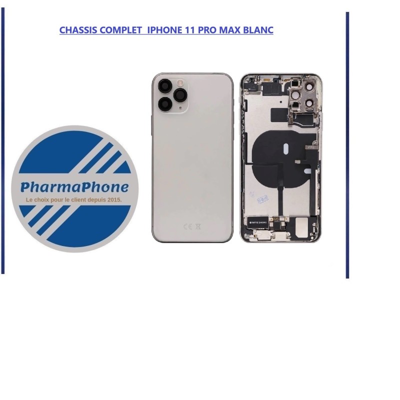 CHASSIS COMPLET  IPHONE 11 PRO MAX BLANC