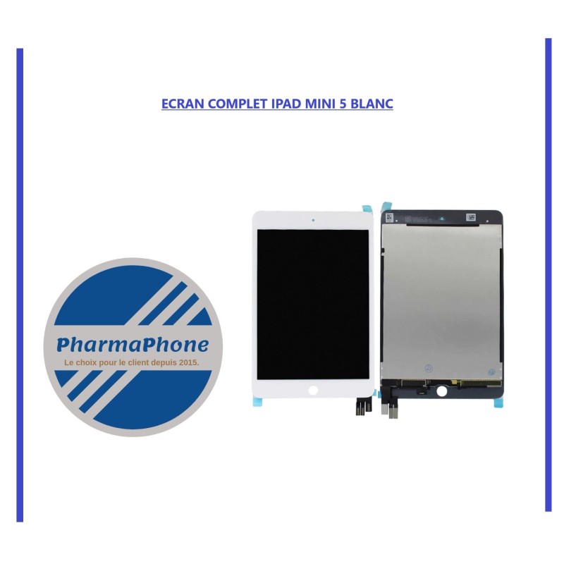ECRAN COMPLET IPAD MINI 5 BLANC