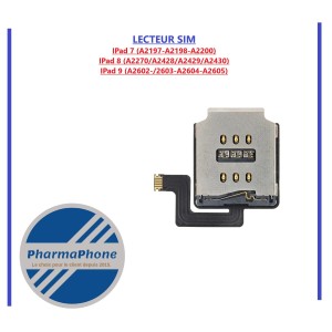 LECTEUR SIM  IPad 7 2019 /  IPad 8 2020 / IPad 9 2021