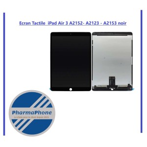 Ecran Tactile  iPad Air 3 A2152- A2123 - A2153 noir